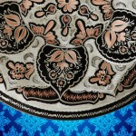 Safir Serisi - El İşi Bakır Tabak - 02