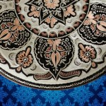 Safir Serisi - El İşi Bakır Tabak - 04
