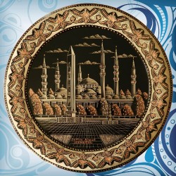 El İşi Bakır Tabak - Sultan Ahmet Camii - Tarama Serisi