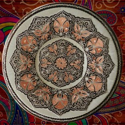 Yakut Serisi - El İşi Bakır Tabak - 03