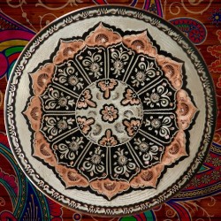 Yakut Serisi - El İşi Bakır Tabak - 05